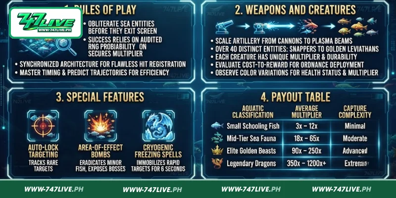 Basic Rules for Playing Dragon Fishing at 747LIVE Basic Rules for Playing Dragon Fishing at 747LIVE