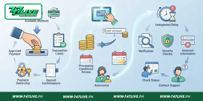 Common Questions About 747LIVE Deposits and Withdrawals Common Questions About 747LIVE Deposits and Withdrawals