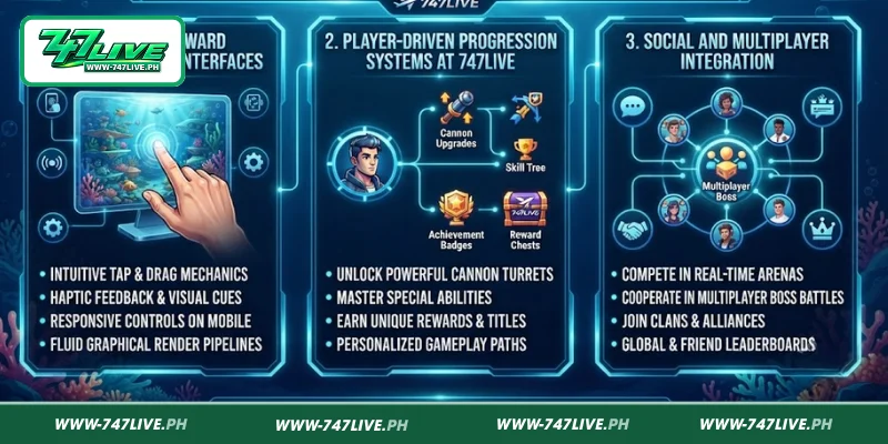 Overview of Coin fishing game Overview of Coin fishing game